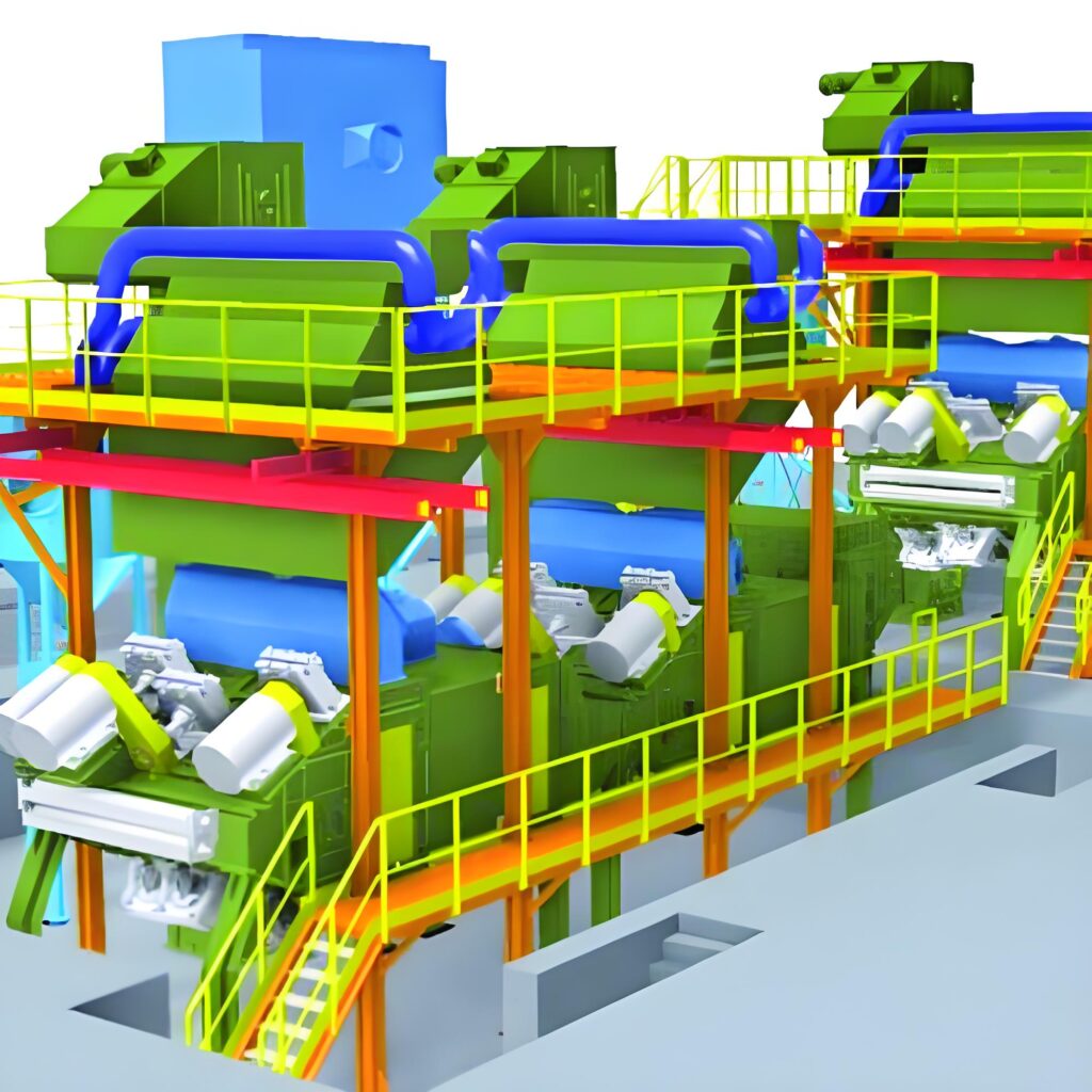 Steel strip descaling machine - Provider of blasting and foundry ...