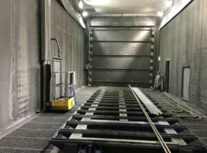sandblasting booth