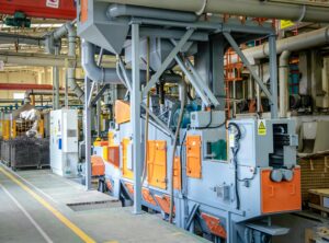 Shot blasting machine