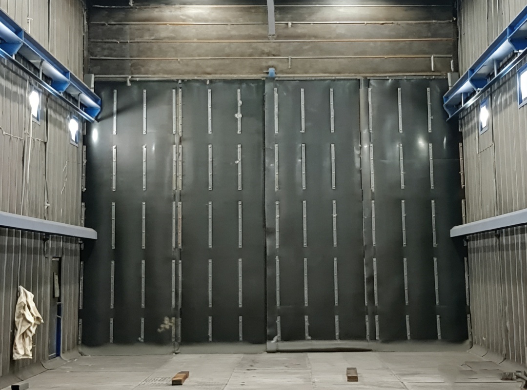sandblasting booth