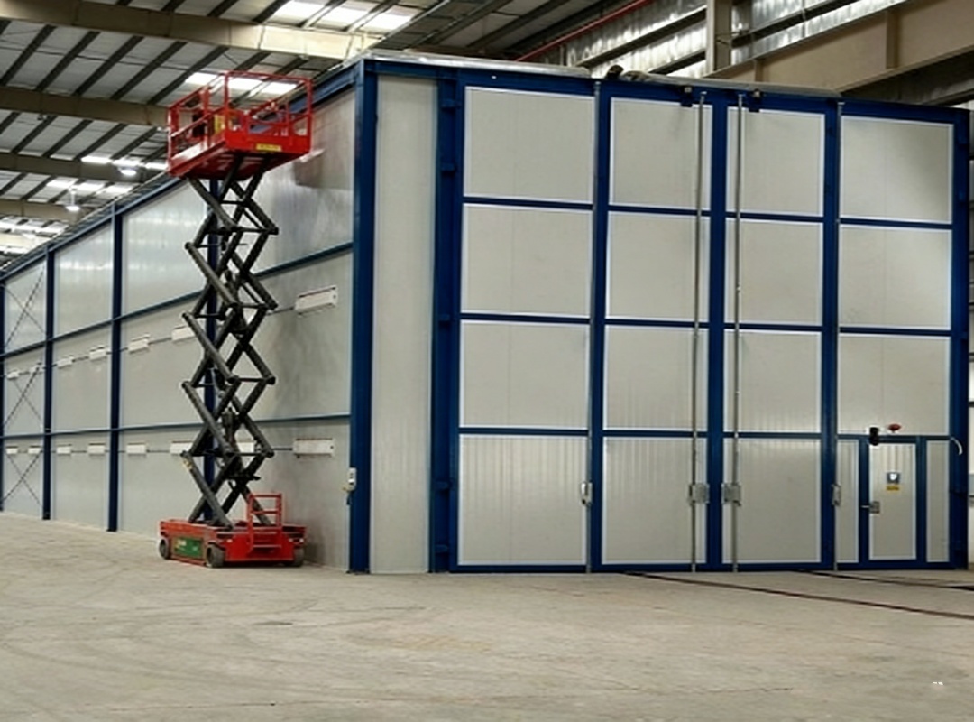 sandblasting booth