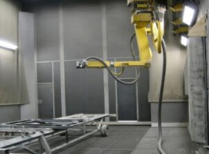 sandblasting booth