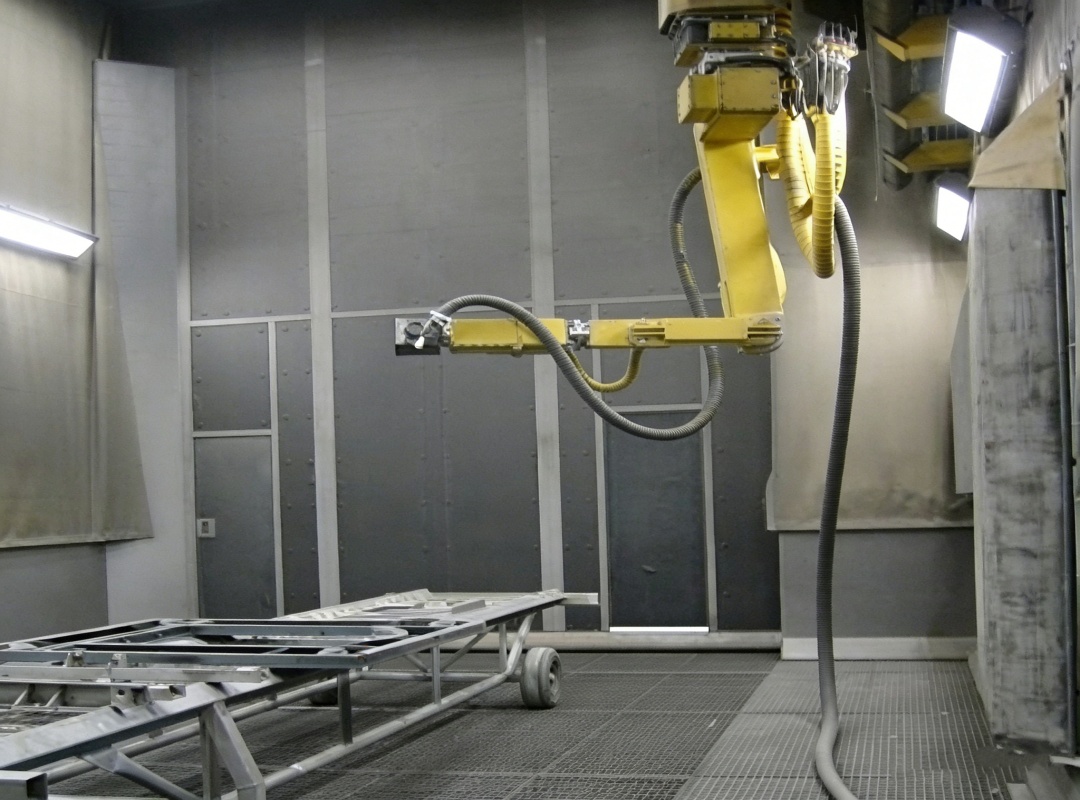 sandblasting booth
