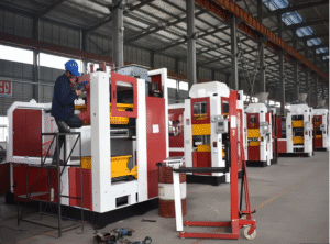 Clay sand moulding machine