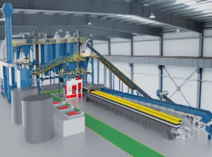 horizontal molding machine